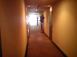 松山市/ホテル リバティ/204号室(D-Type)/部屋への廊下